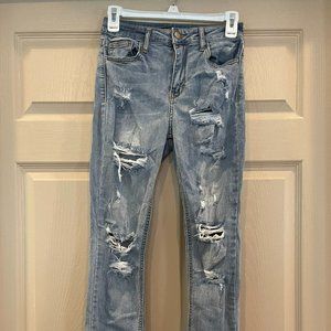 Fashion Nova High-Rise Skinny Jeans Size US 1 (25)